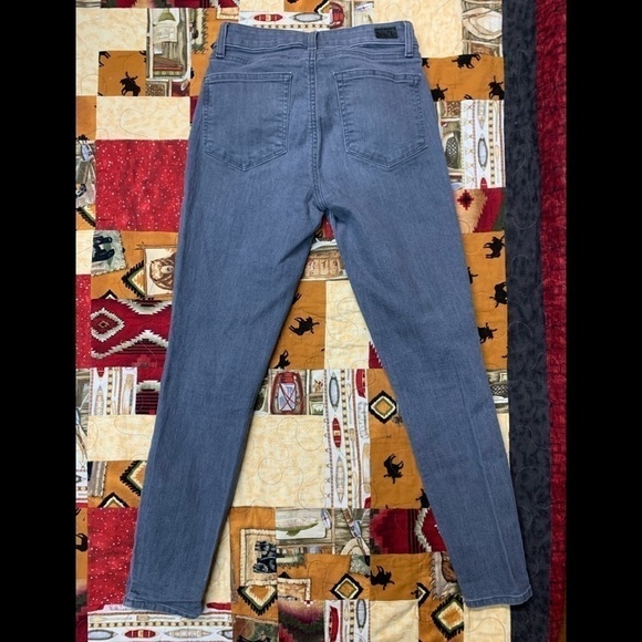Paige verdugo ankle greyce wash denim jeans - Picture 3 of 6